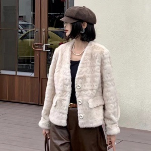 2024冬季新款&華億服飾&218865&環保皮草&